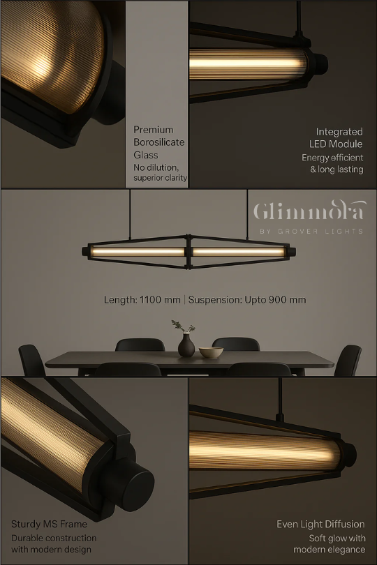 Parallel Pinnacle Chandelier